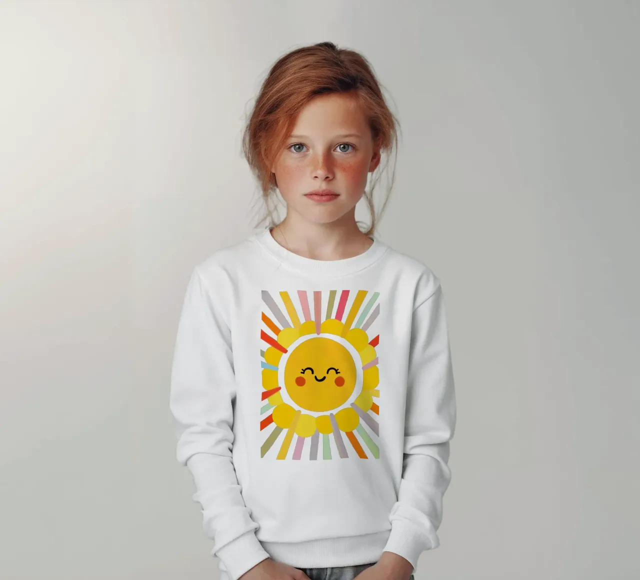 Ciao Sole felpa bambino da KidzStudio