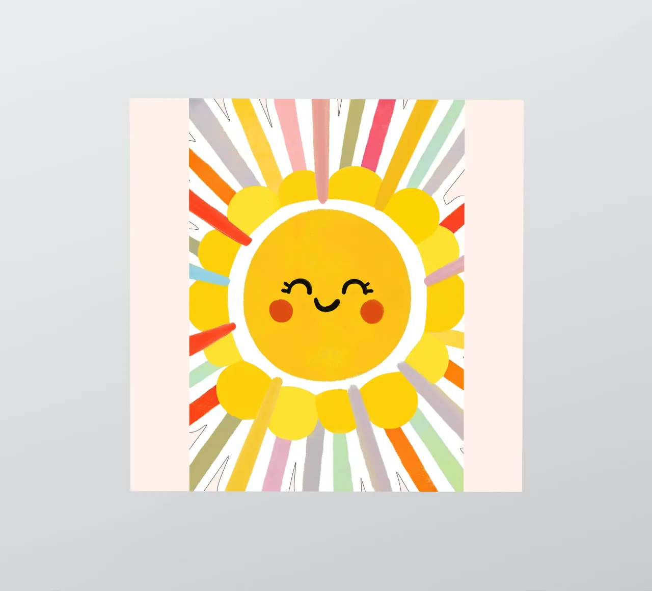 Ciao Sole adesivo da KidzStudio