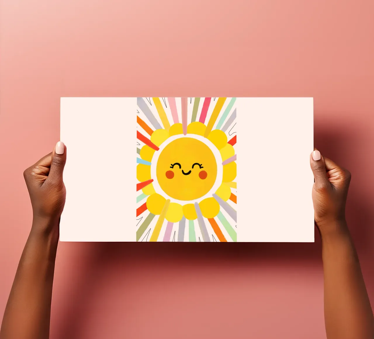 Ciao Sole foglio adesivo da KidzStudio