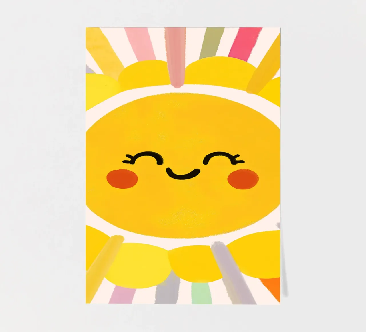 Ciao Sole foglio adesivo da KidzStudio