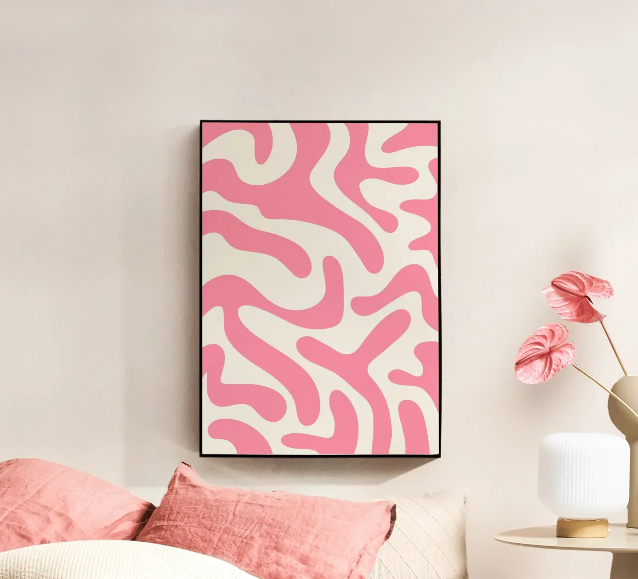 Funky Tiger Rosa plexiglass da BAINAI