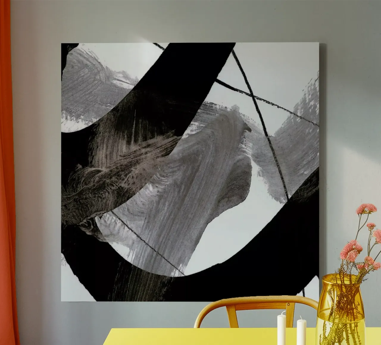 bs 2 tela con Cornice a cassetta da IRIS LEHNHARDT FINE ART