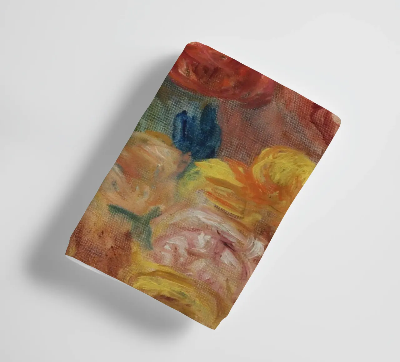 Pierre-Auguste Renoir - Fiori asciugamano da bagno da Timeless Artworks