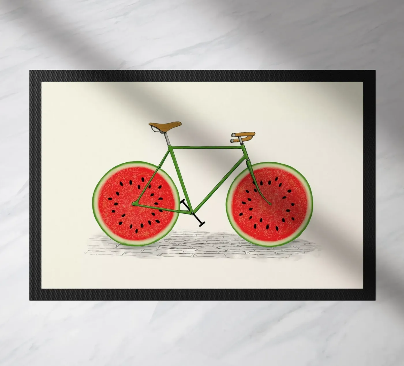 Juicy doormat by Florent Bodart