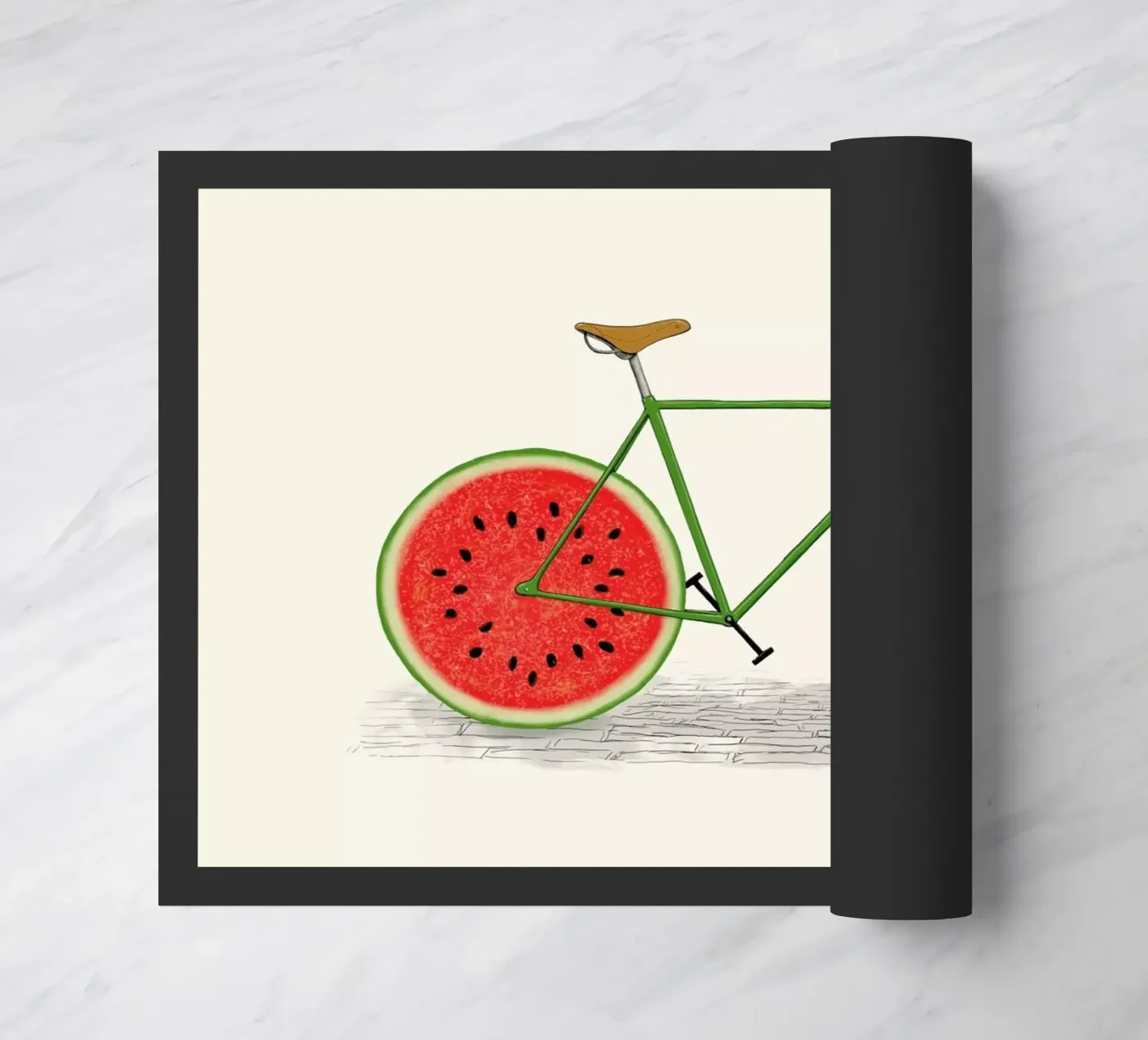 Juicy doormat by Florent Bodart