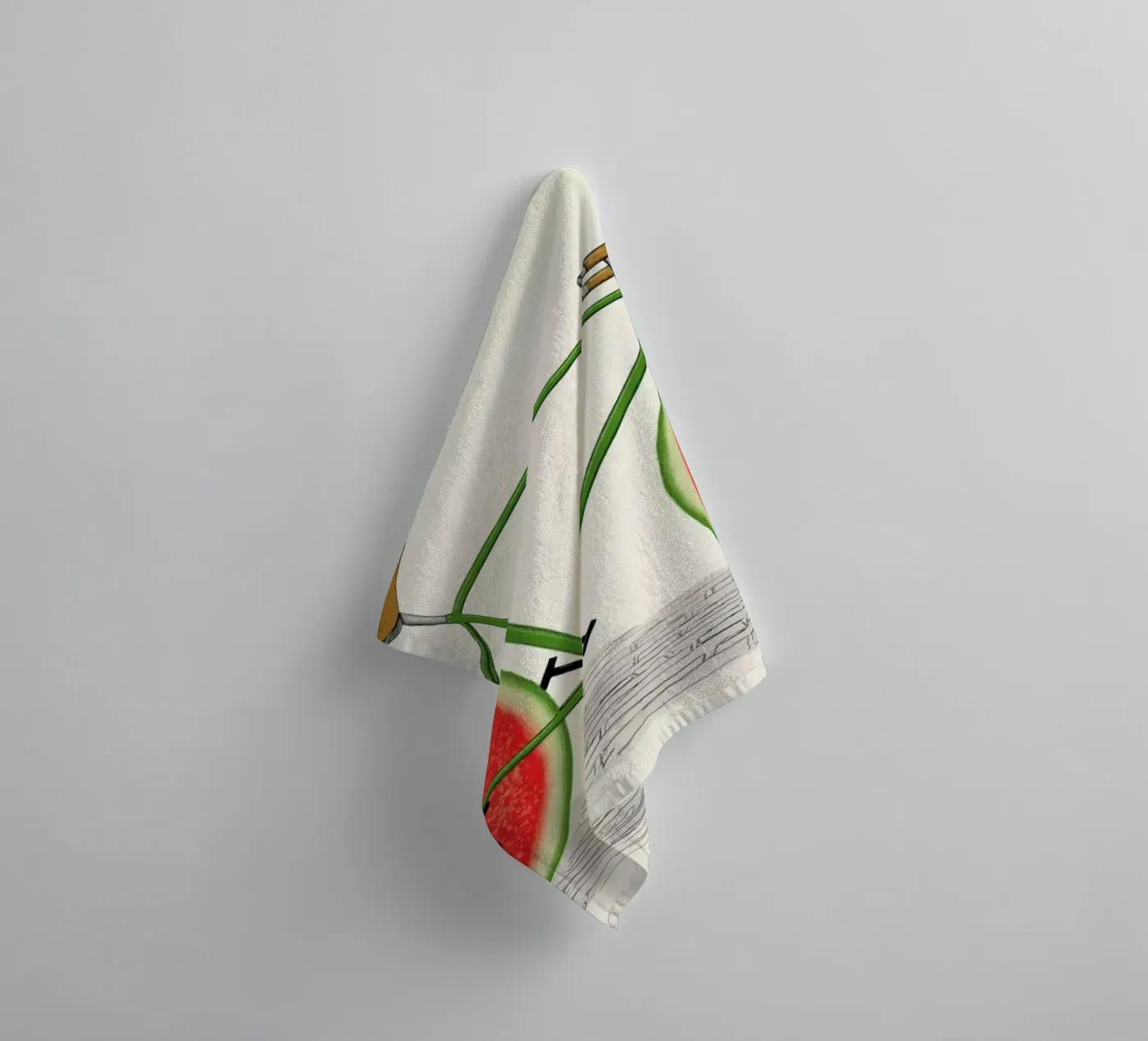 Juicy badhanddoek van Florent Bodart