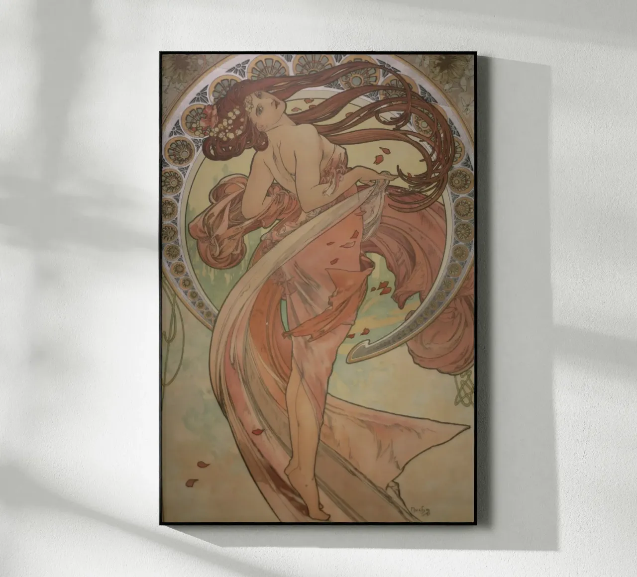 Alphonse mucha - Danza plexiglass da Timeless Artworks