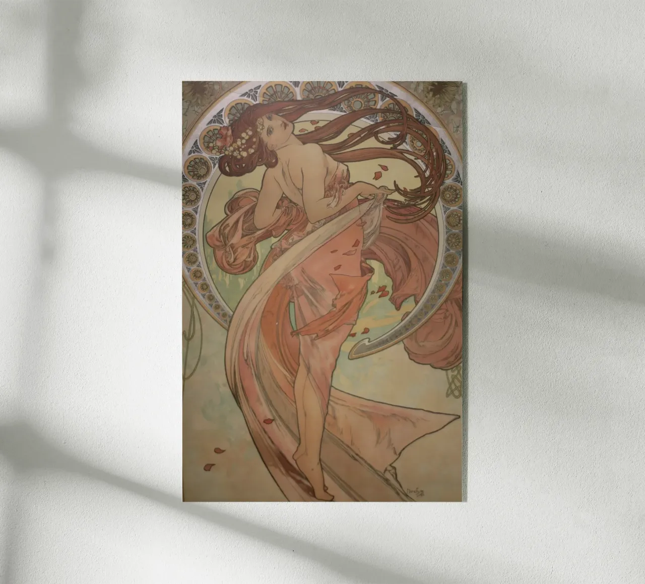 Alphonse mucha - Danza plexiglass da Timeless Artworks