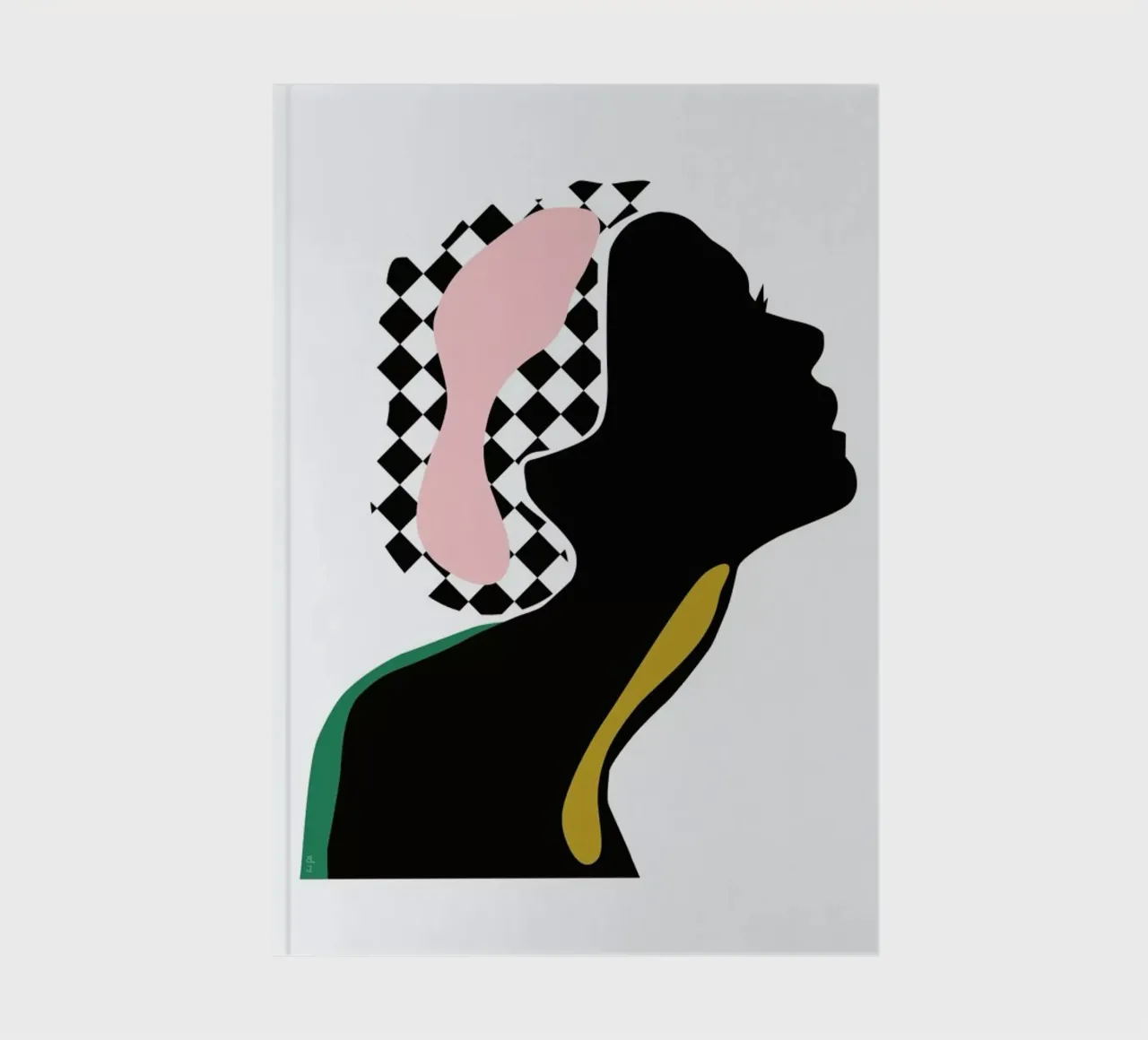 Silhouette notebook by Linda Gobeta