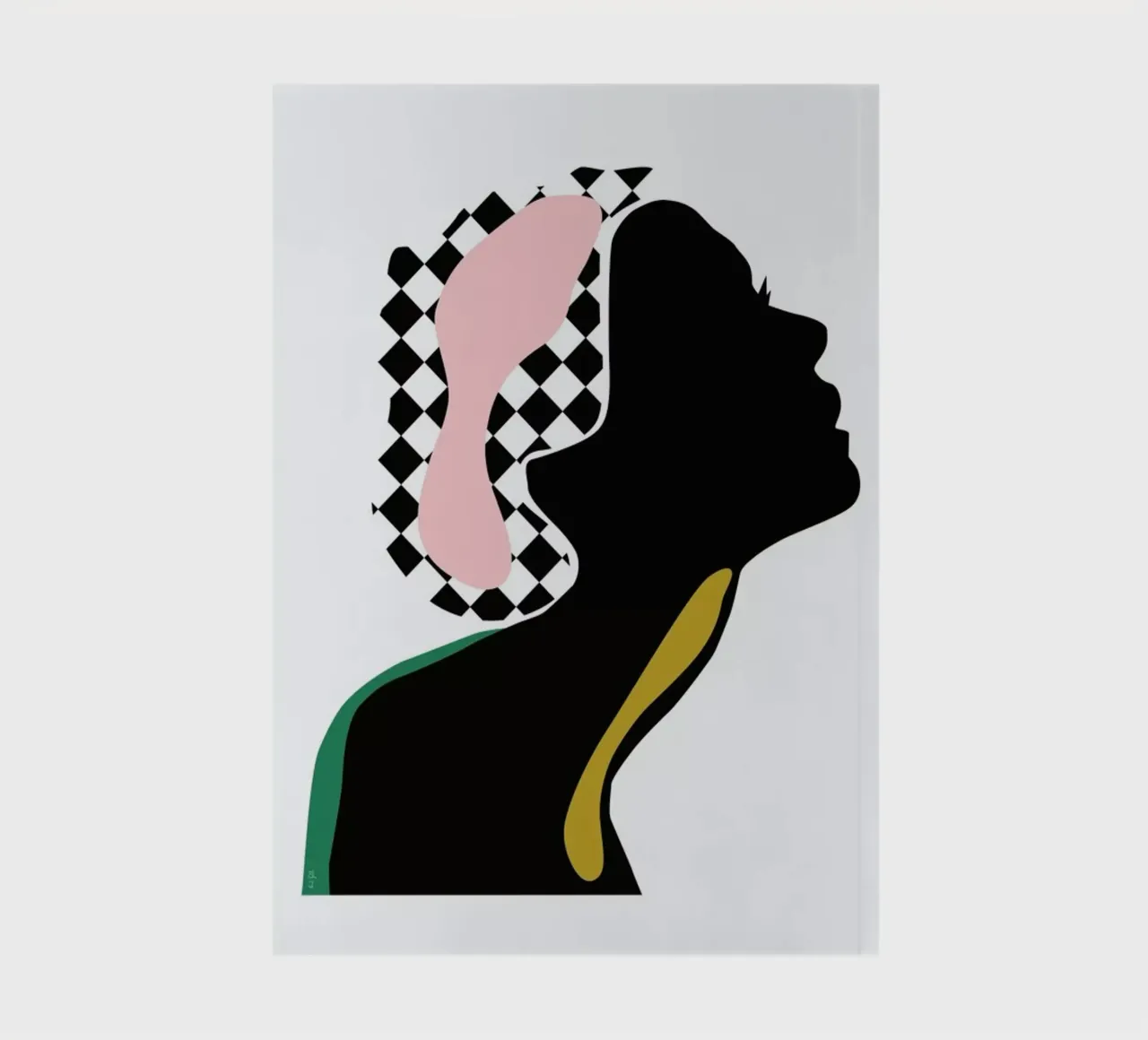 Silhouette notebook by Linda Gobeta