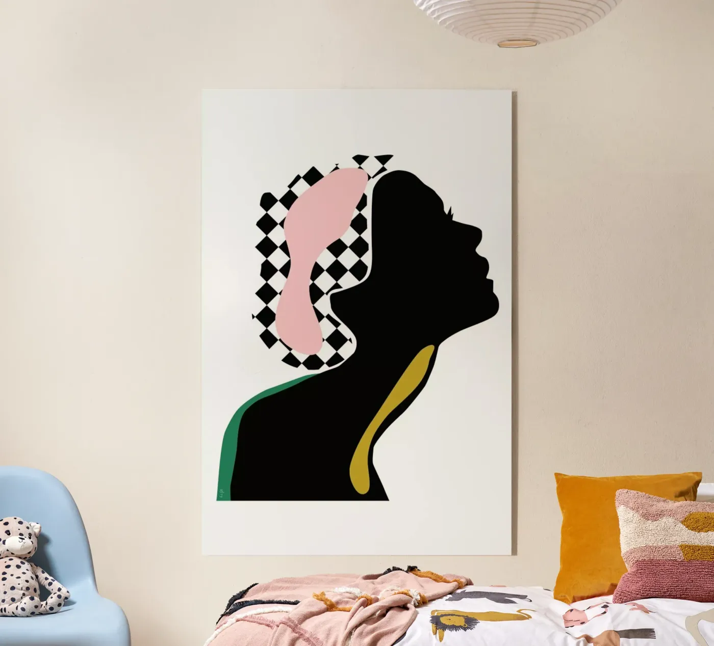Silhouette acrylic glass by Linda Gobeta