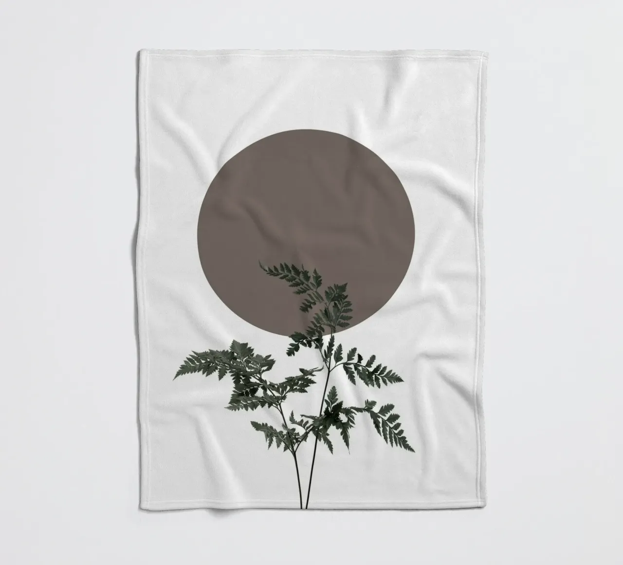 Japandi Botanik Eleganz coperta in pile da Carinaprint