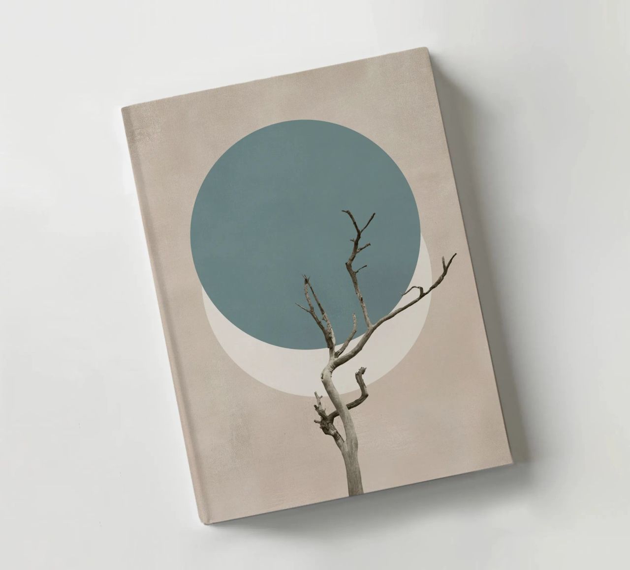 Nature in circles notebook by Carinaprint