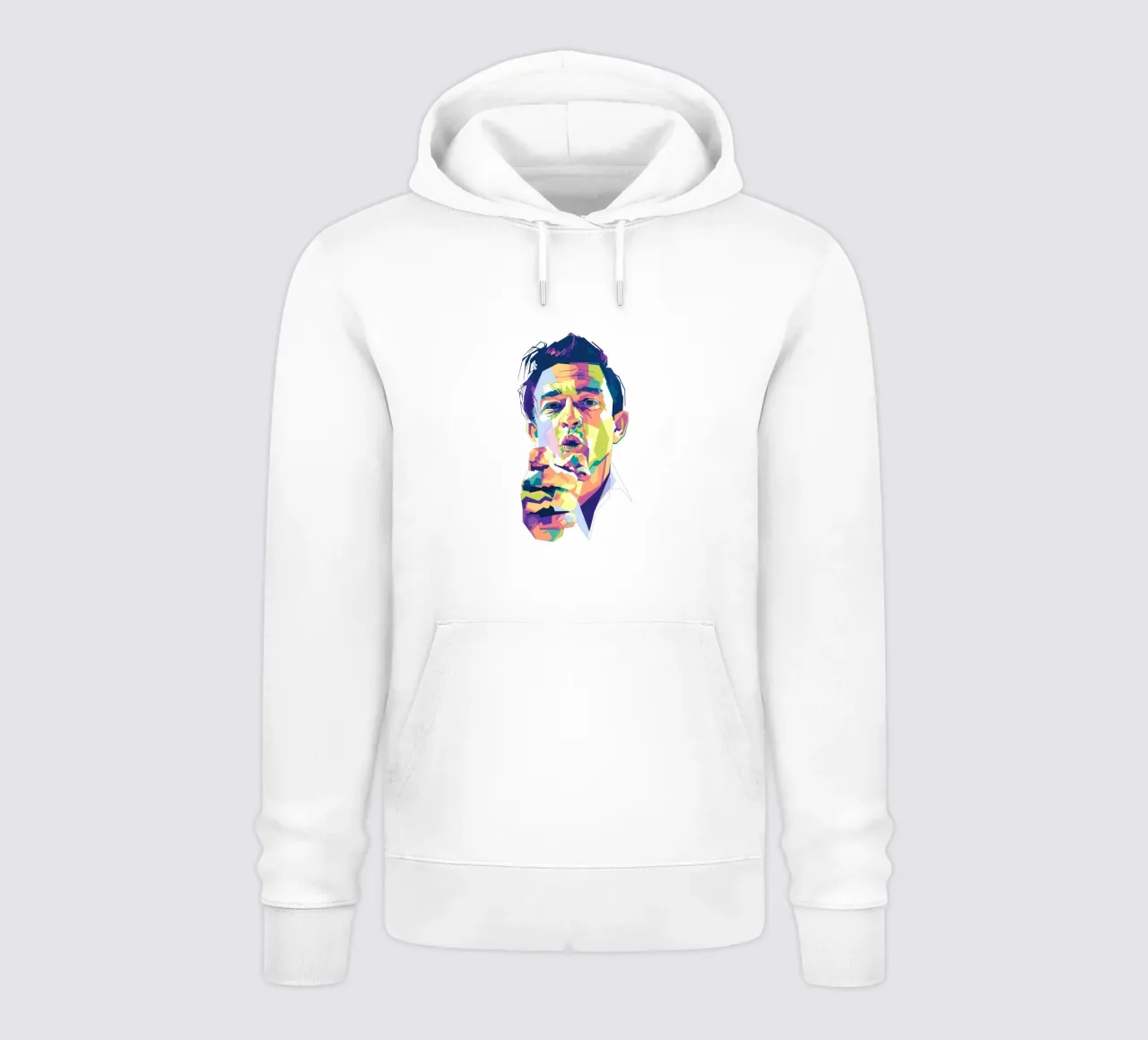 Johnny Cash in stile WPAP felpa con cappuccio da Alkahfsmart