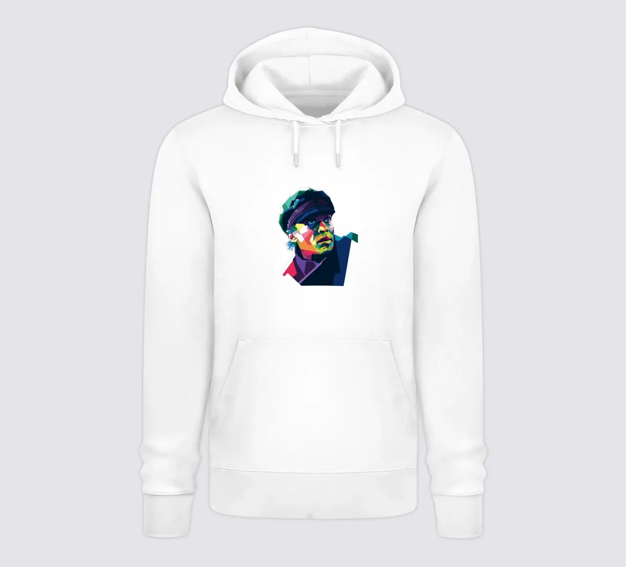 Miles Davis in WPAP-stijl hoodie van Alkahfsmart