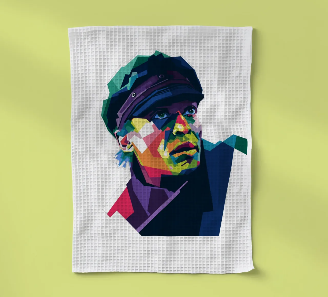 Miles Davis dans le style WPAP torchon de Alkahfsmart