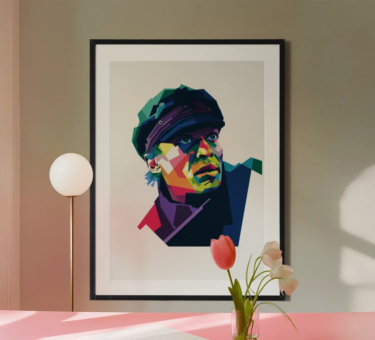 Miles Davis in stile WPAP carta hahnemühle da Alkahfsmart