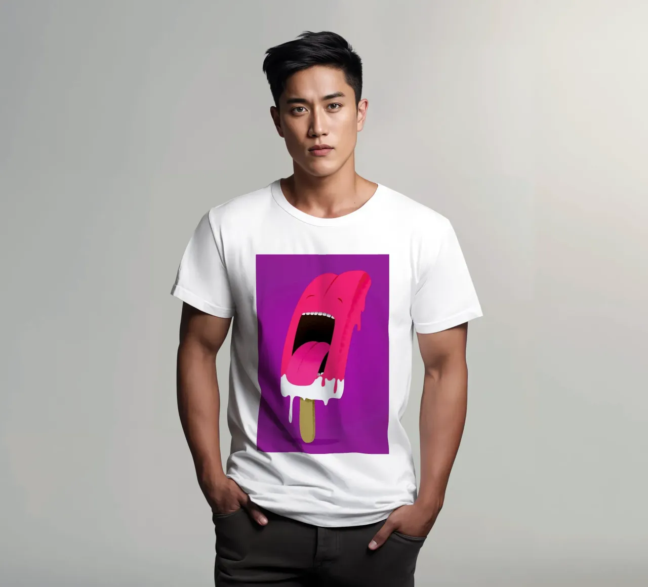 iScream t-shirt by Róbert Farkas