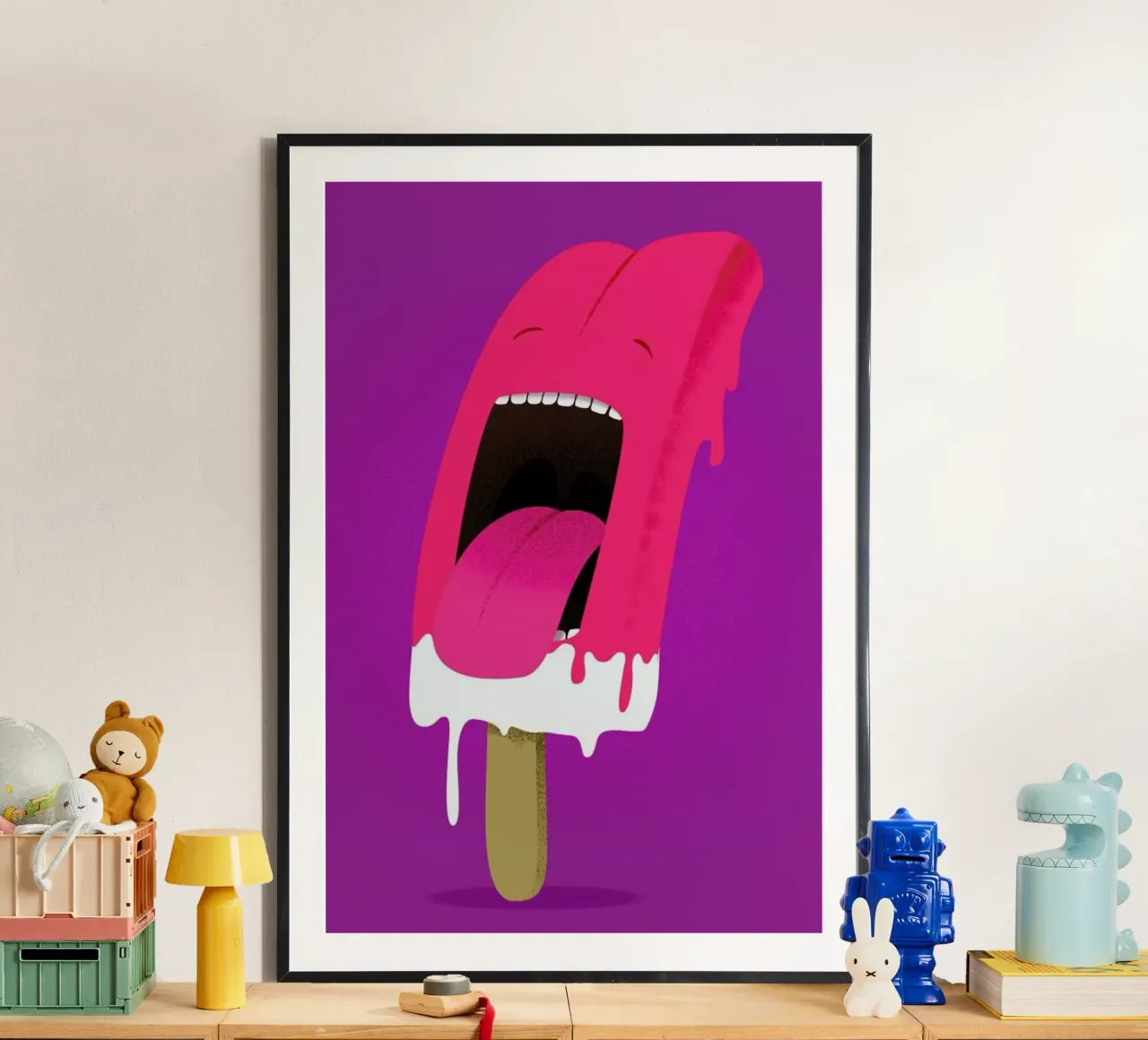 iScream poster by Róbert Farkas