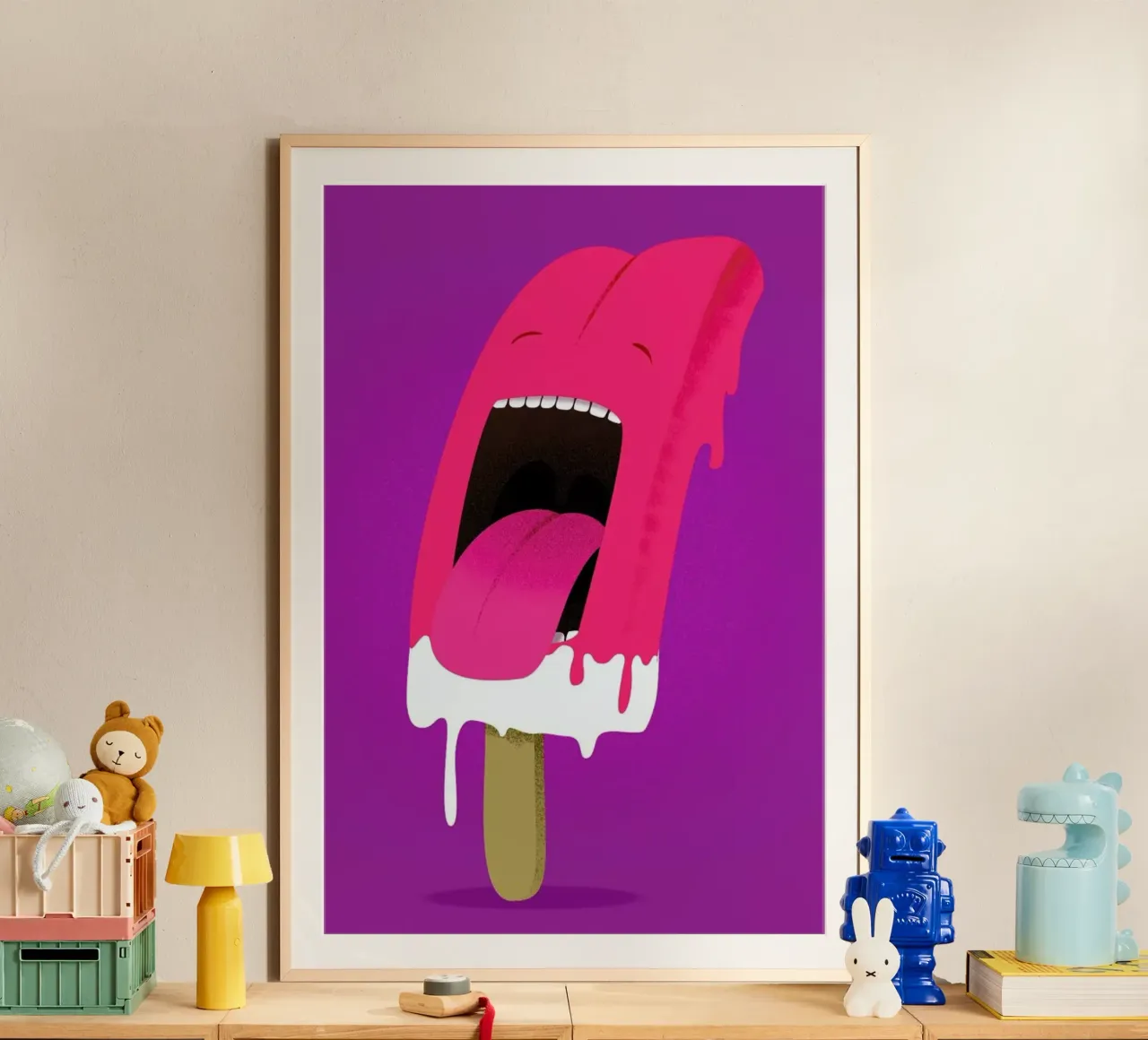 iScream poster by Róbert Farkas