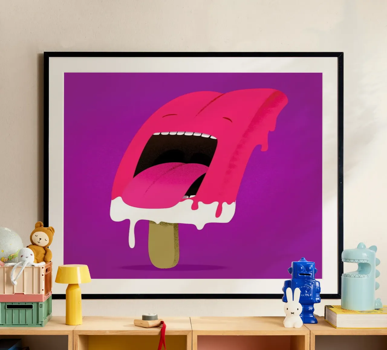 iScream poster by Róbert Farkas