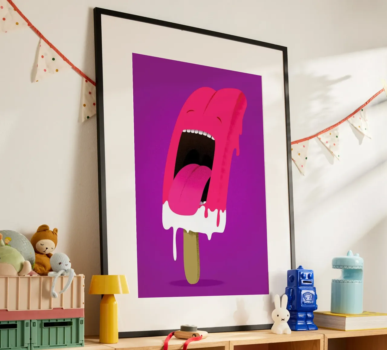 iScream poster by Róbert Farkas