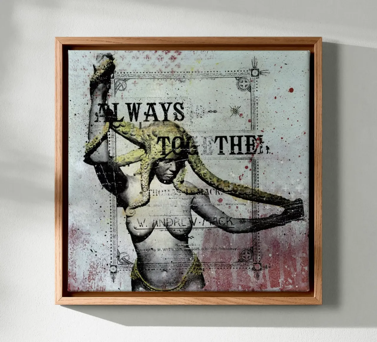 Always canvas met Baklijst van Tameo