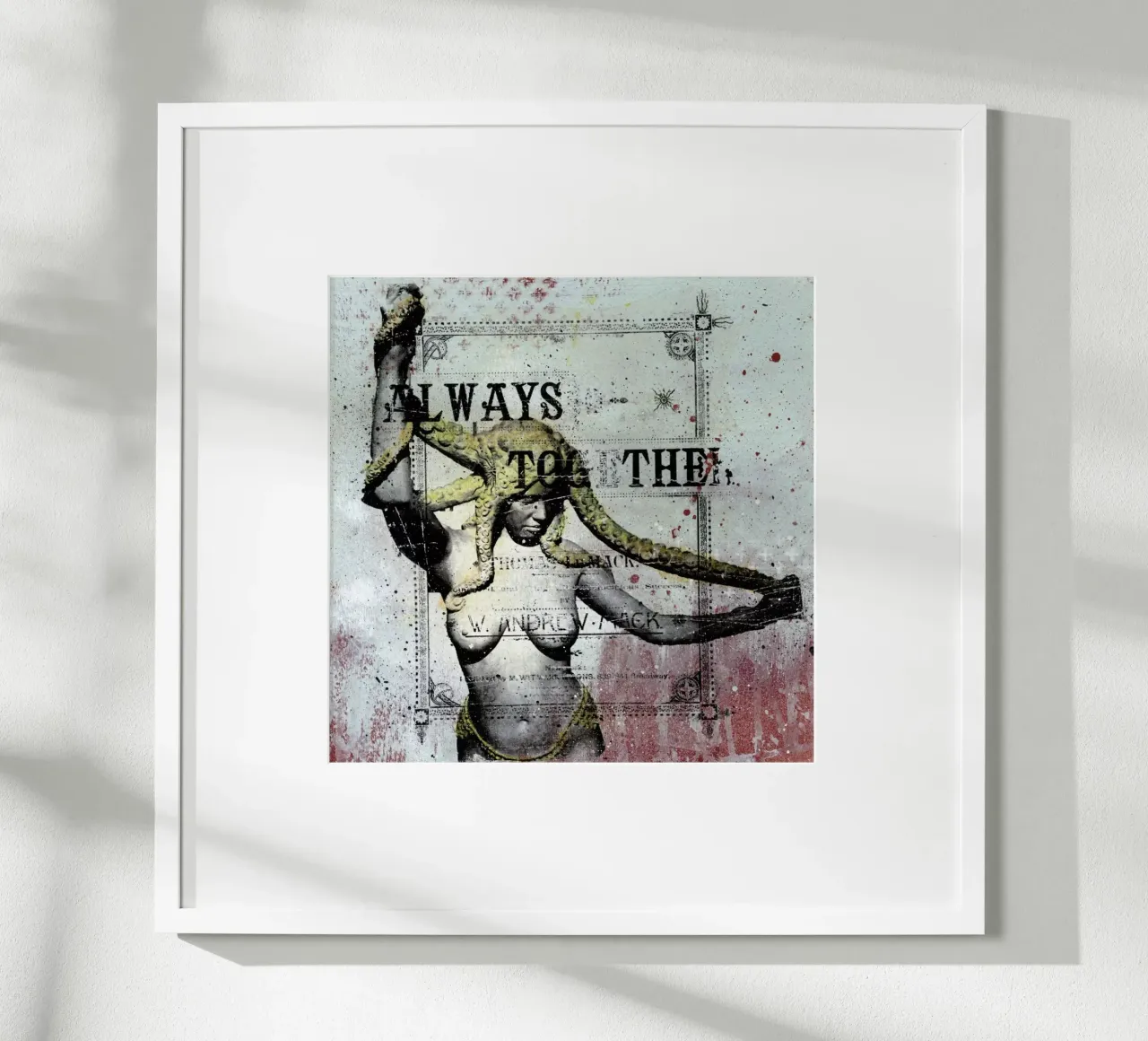 Always poster con telaio in plastica da Tameo