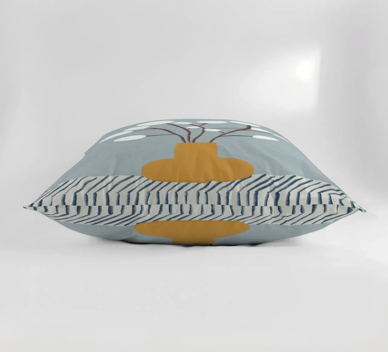 Palmenkätzchen - Blumenvase cuscino da BAINAI