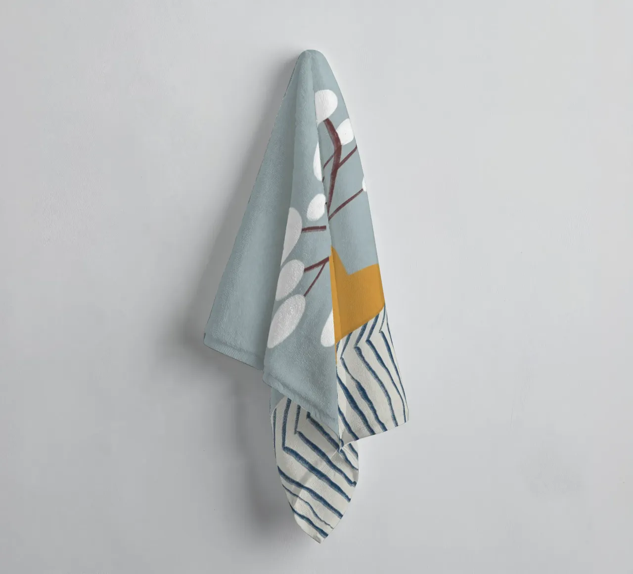 Palmenkätzchen - Blumenvase asciugamano da bagno da BAINAI