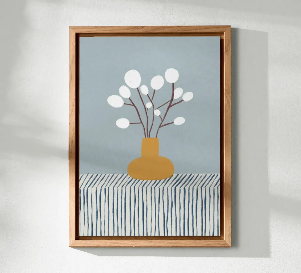 Palmenkätzchen - Blumenvase alluminio dibond da BAINAI