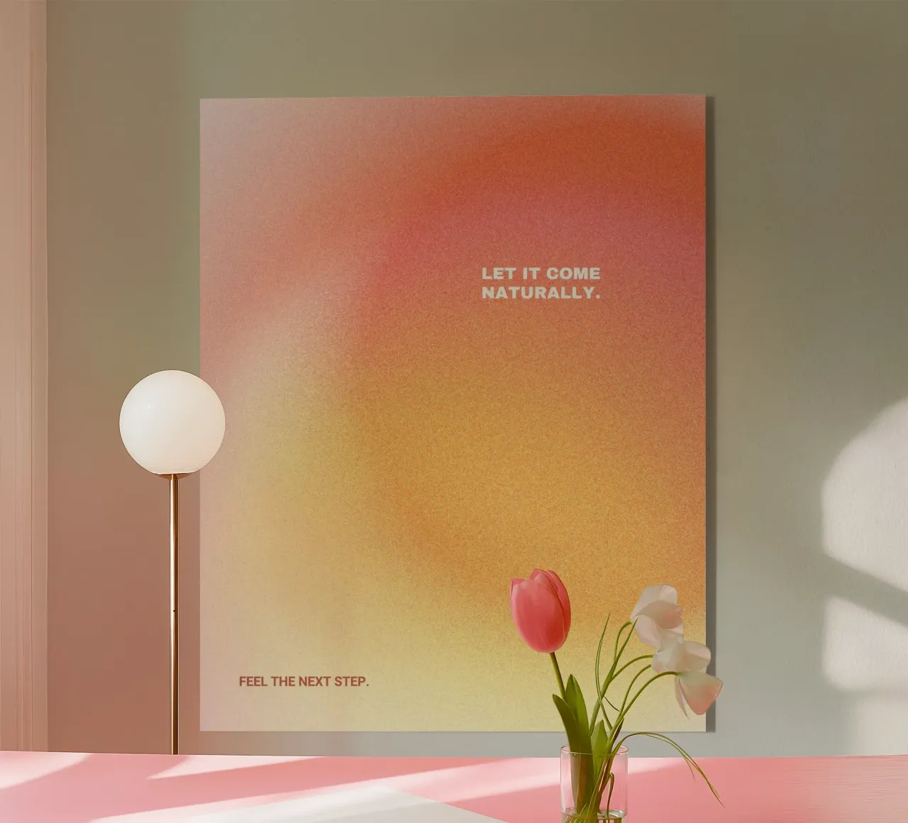 feel in and do it plexiglass da Ambition Wall