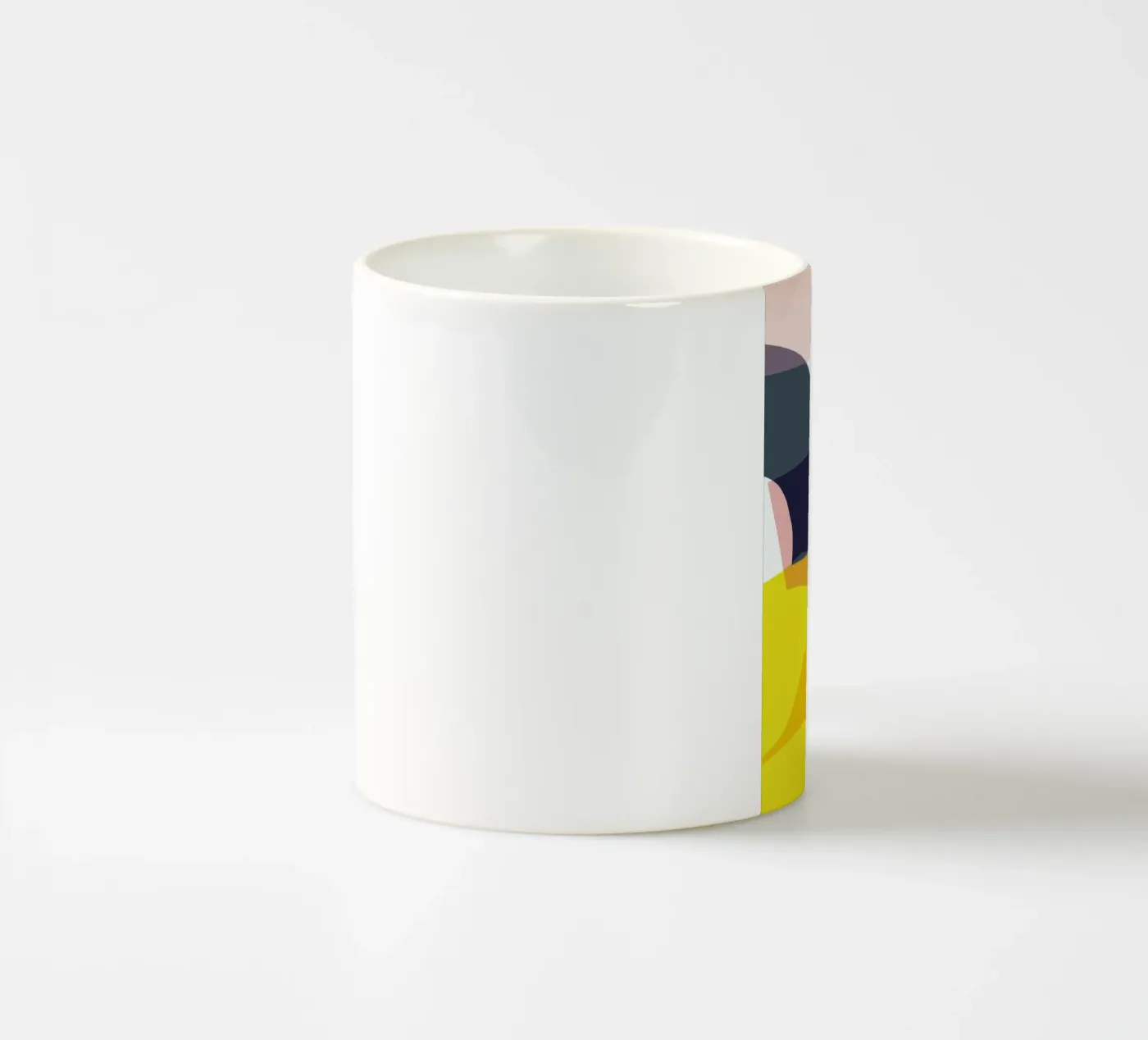 Composite 2 ceramic mug by Jonathan Lawes