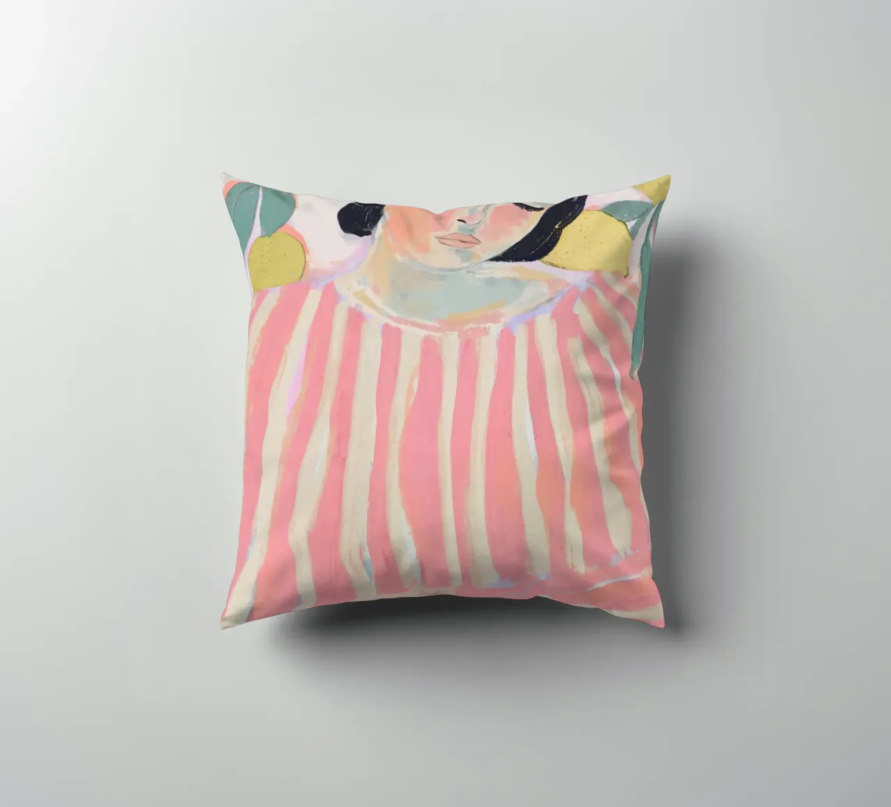Zen And Zest (Pastel Version) cuscino da treechild