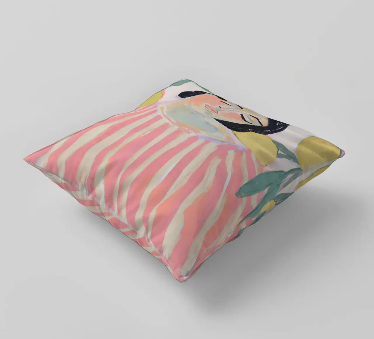 Zen And Zest (Pastel Version) cuscino da treechild