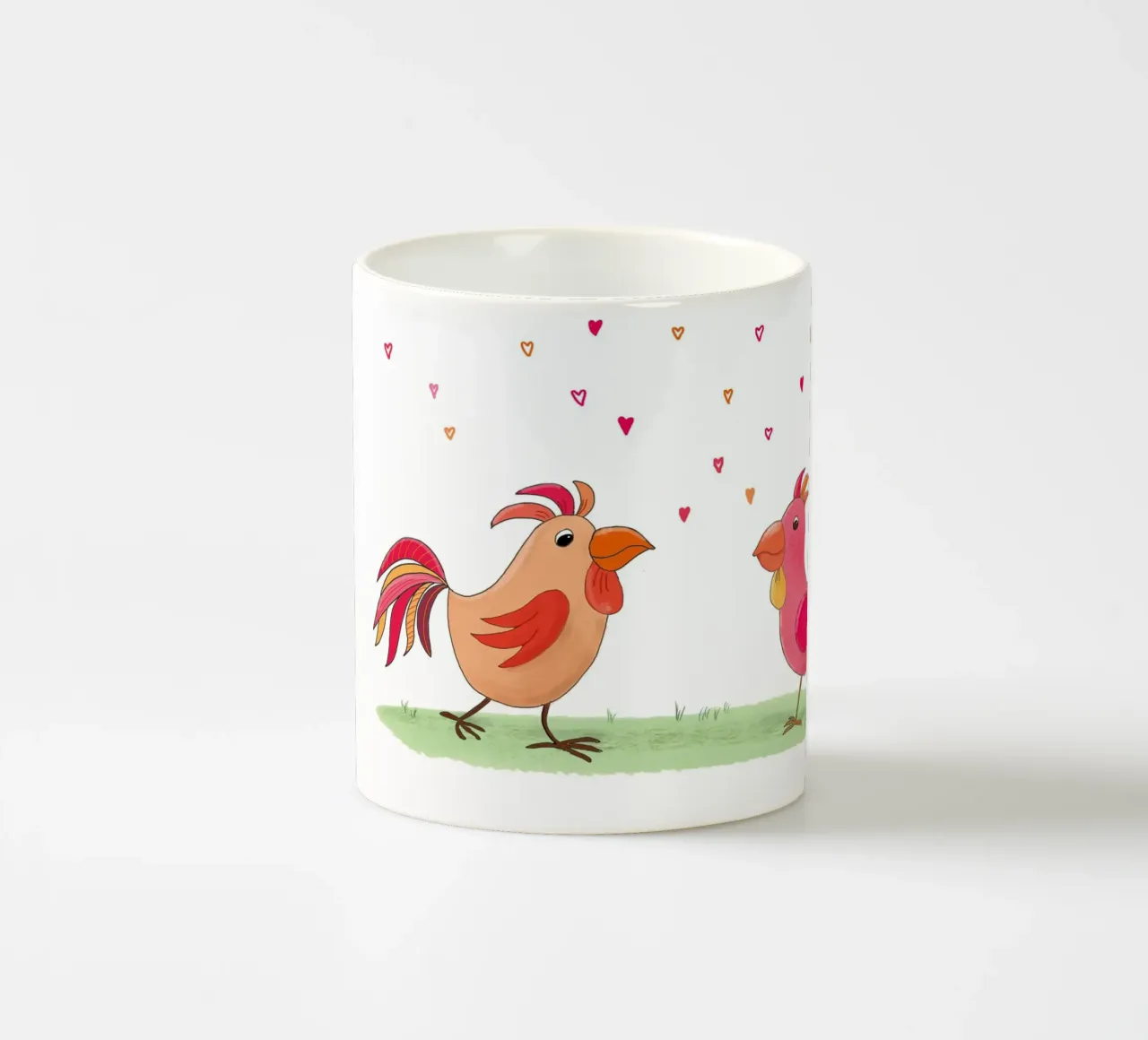 Polli innamorati tazza in ceramica da Farbwelten