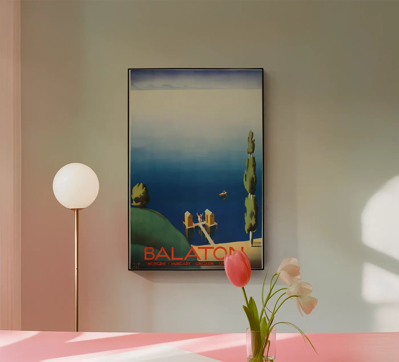 Lake Balaton plexiglass da bonglantrungmuoi