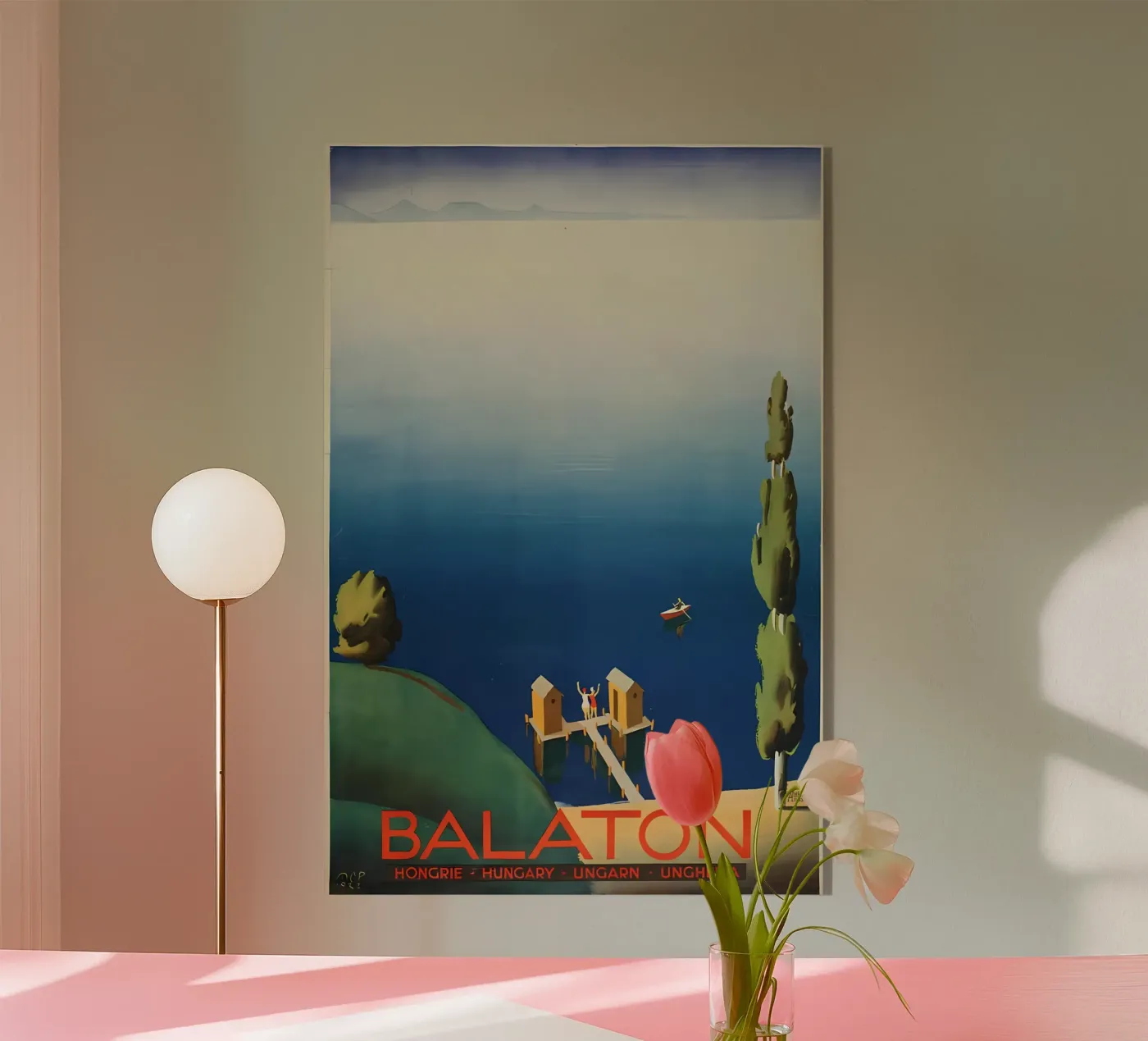 Lake Balaton plexiglass da bonglantrungmuoi