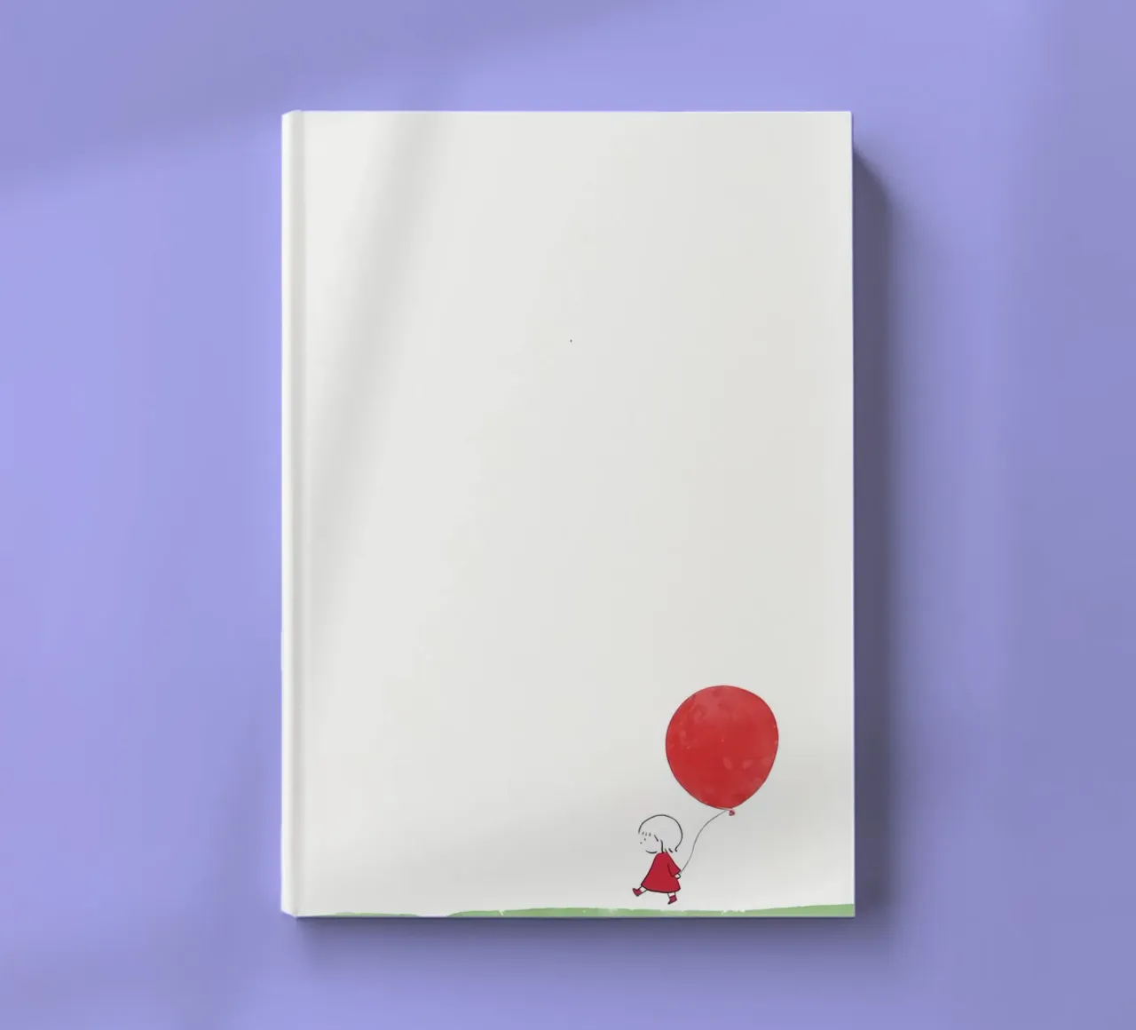 balloon red notebook by bonglantrungmuoi