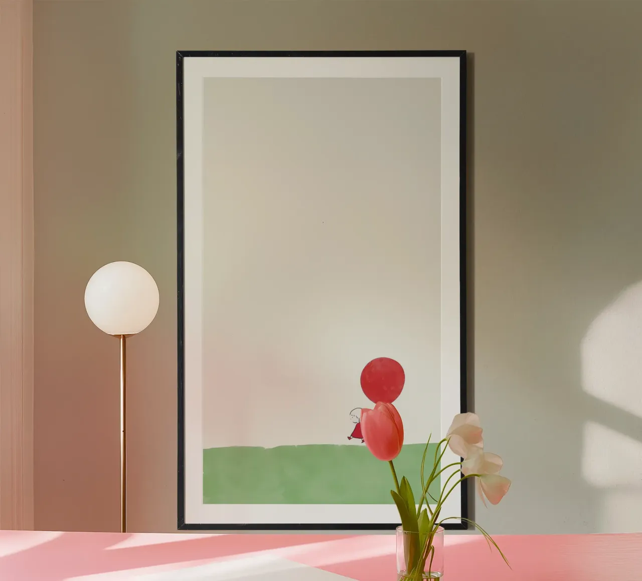 palloncino rosso carta hahnemühle da bonglantrungmuoi