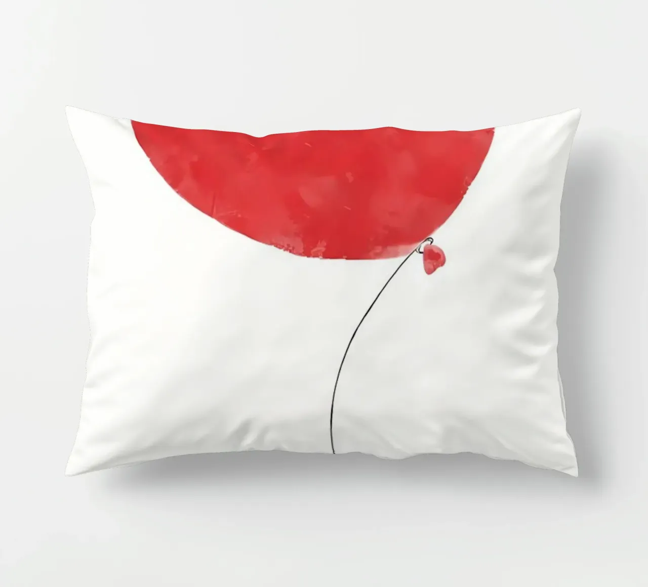 palloncino rosso cuscino da bonglantrungmuoi