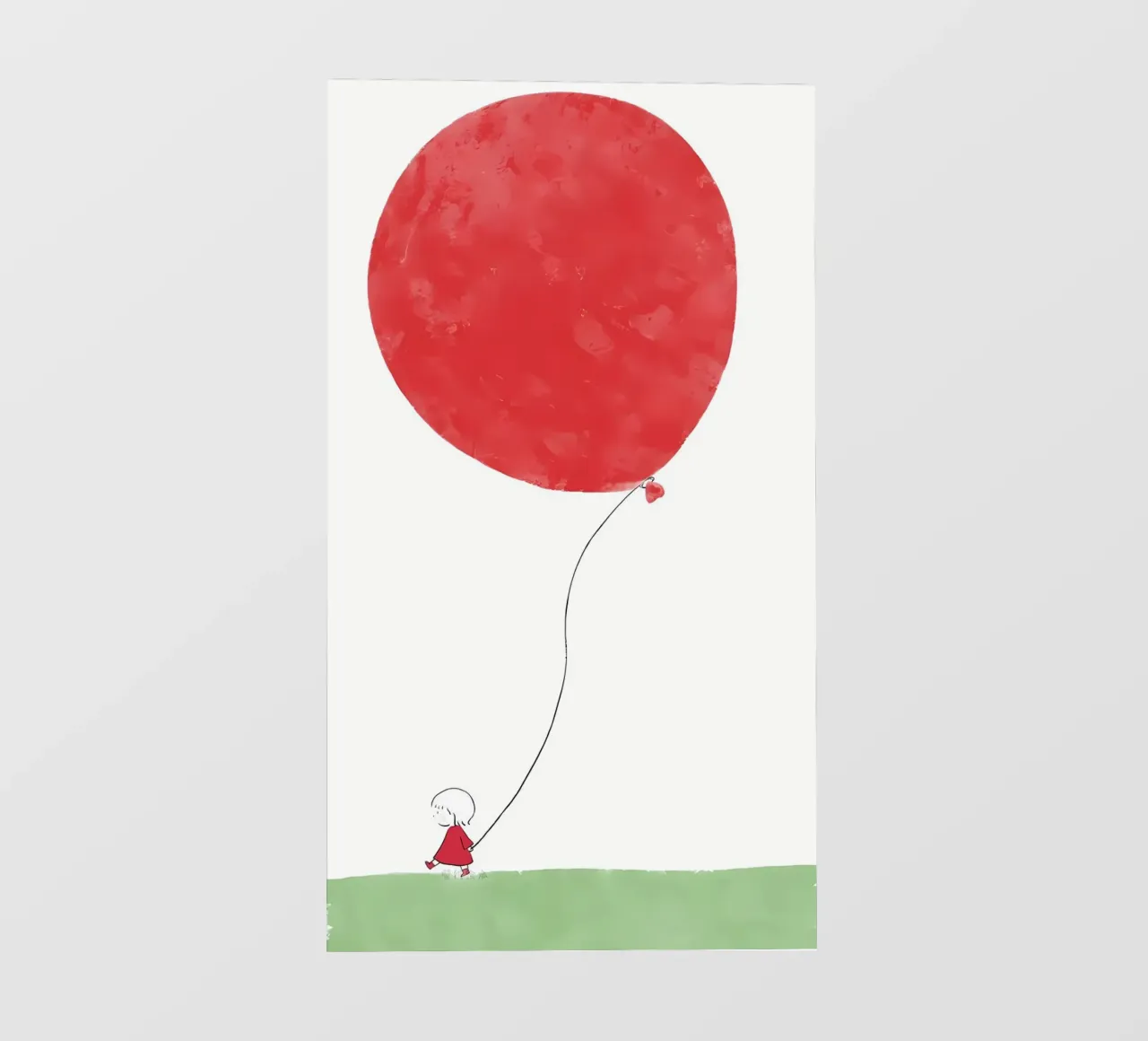 palloncino rosso telo in pvc da bonglantrungmuoi