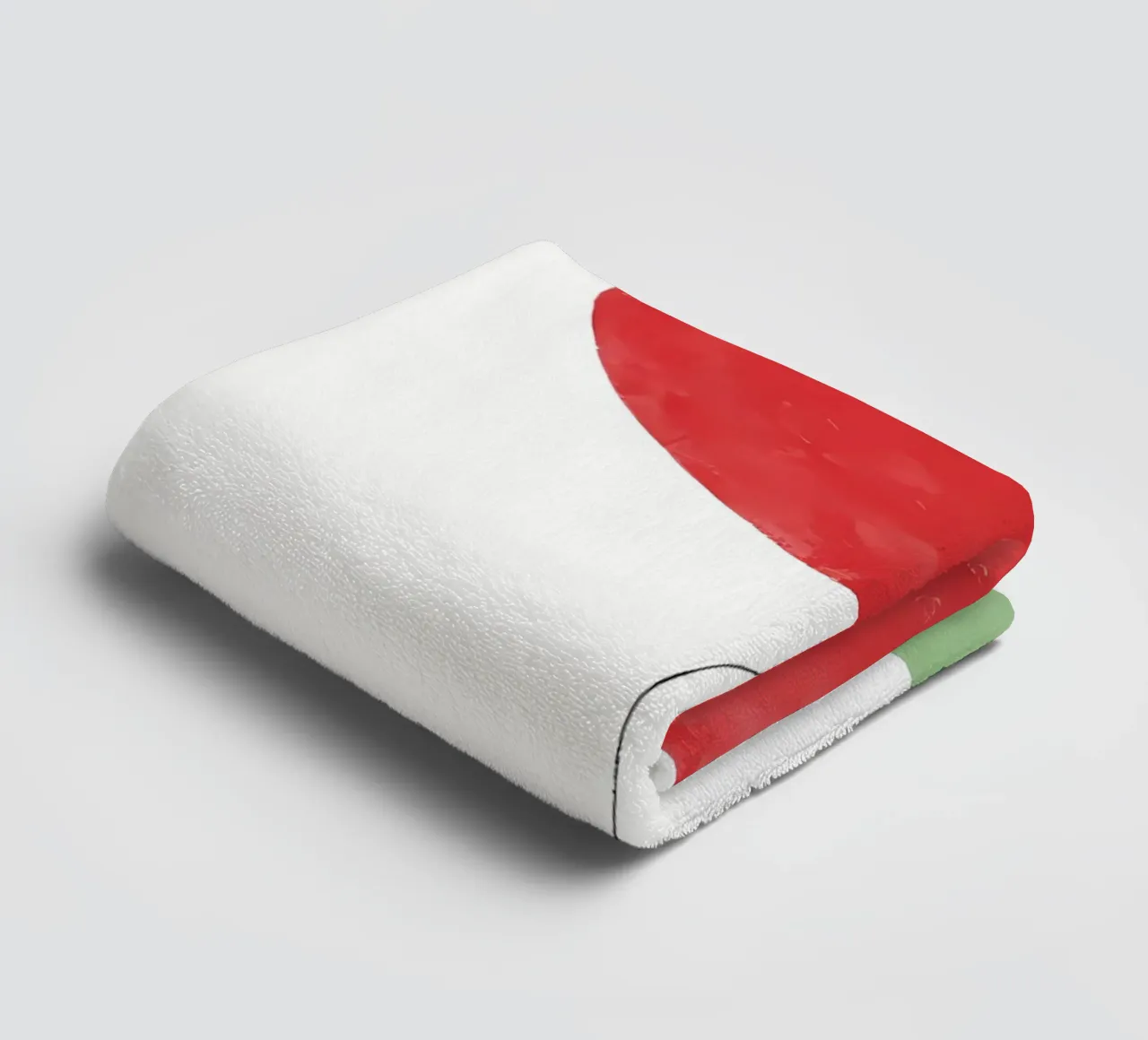balloon red towel by bonglantrungmuoi