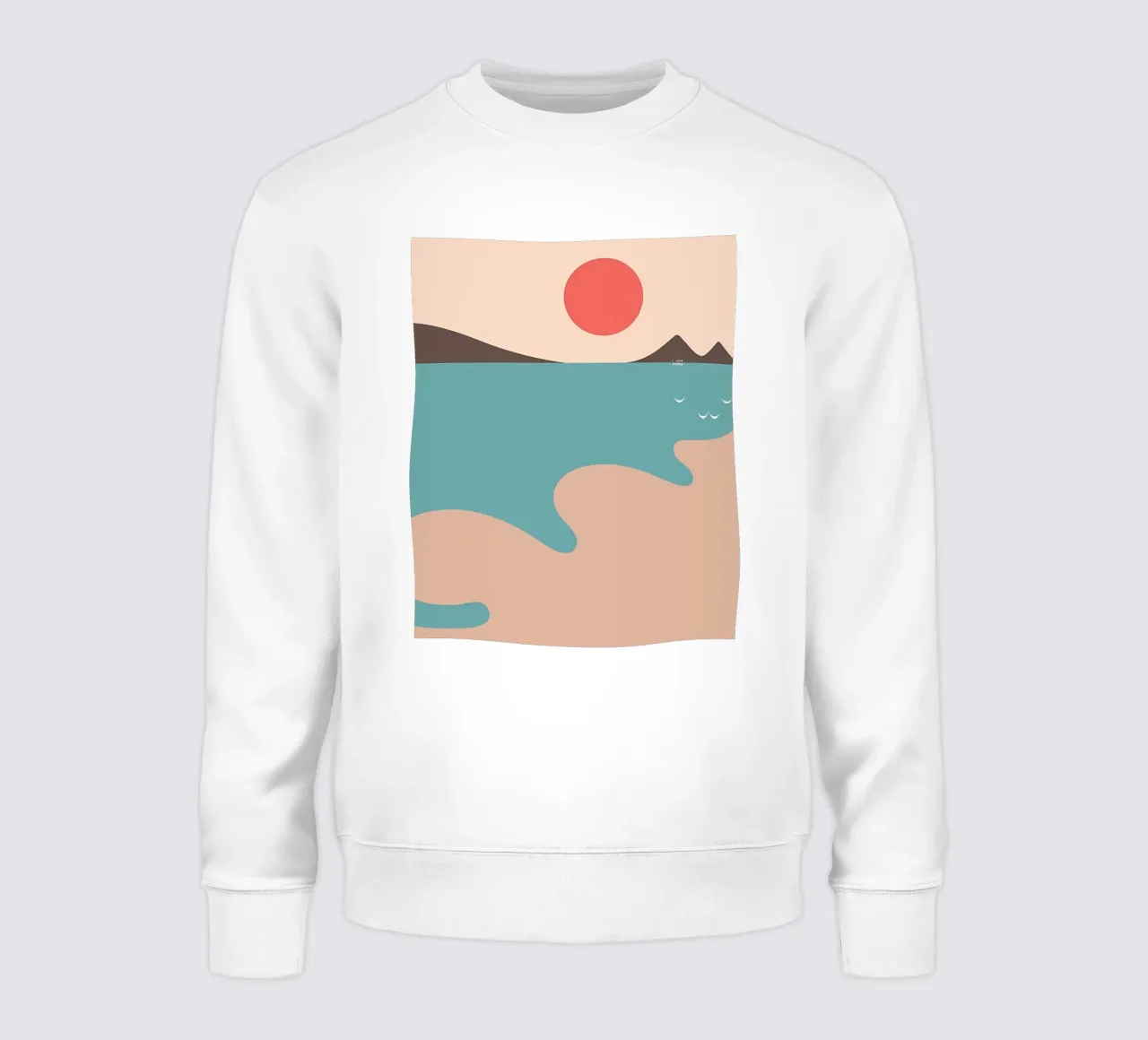Strand Sweatshirt von bonglantrungmuoi