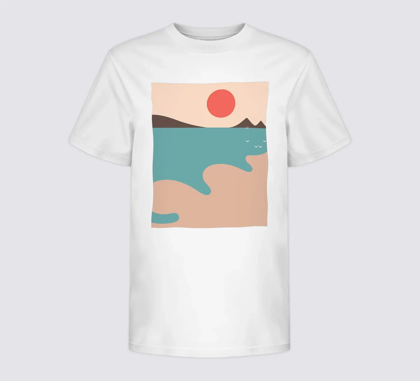 strand kinder t-shirt van bonglantrungmuoi