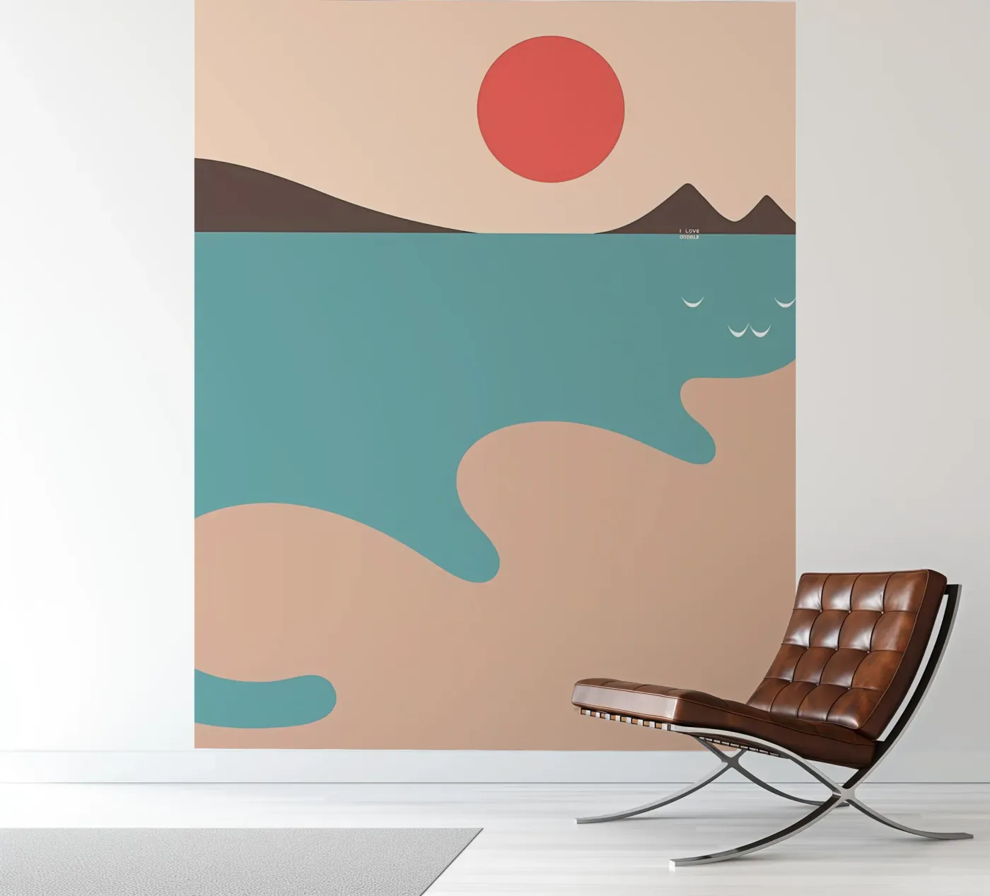 strand fotobehang van bonglantrungmuoi