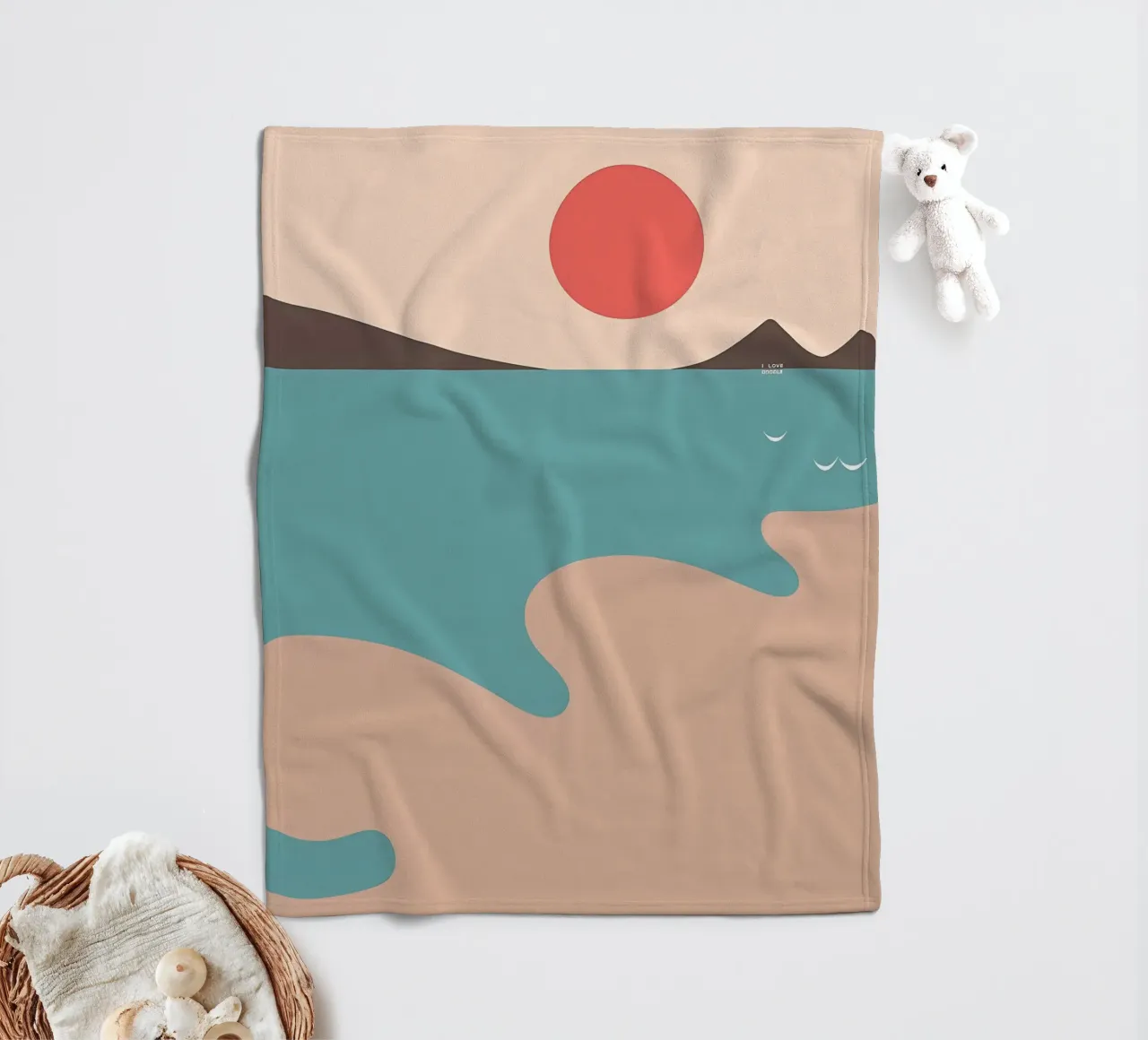 spiaggia coperta in pile da bonglantrungmuoi