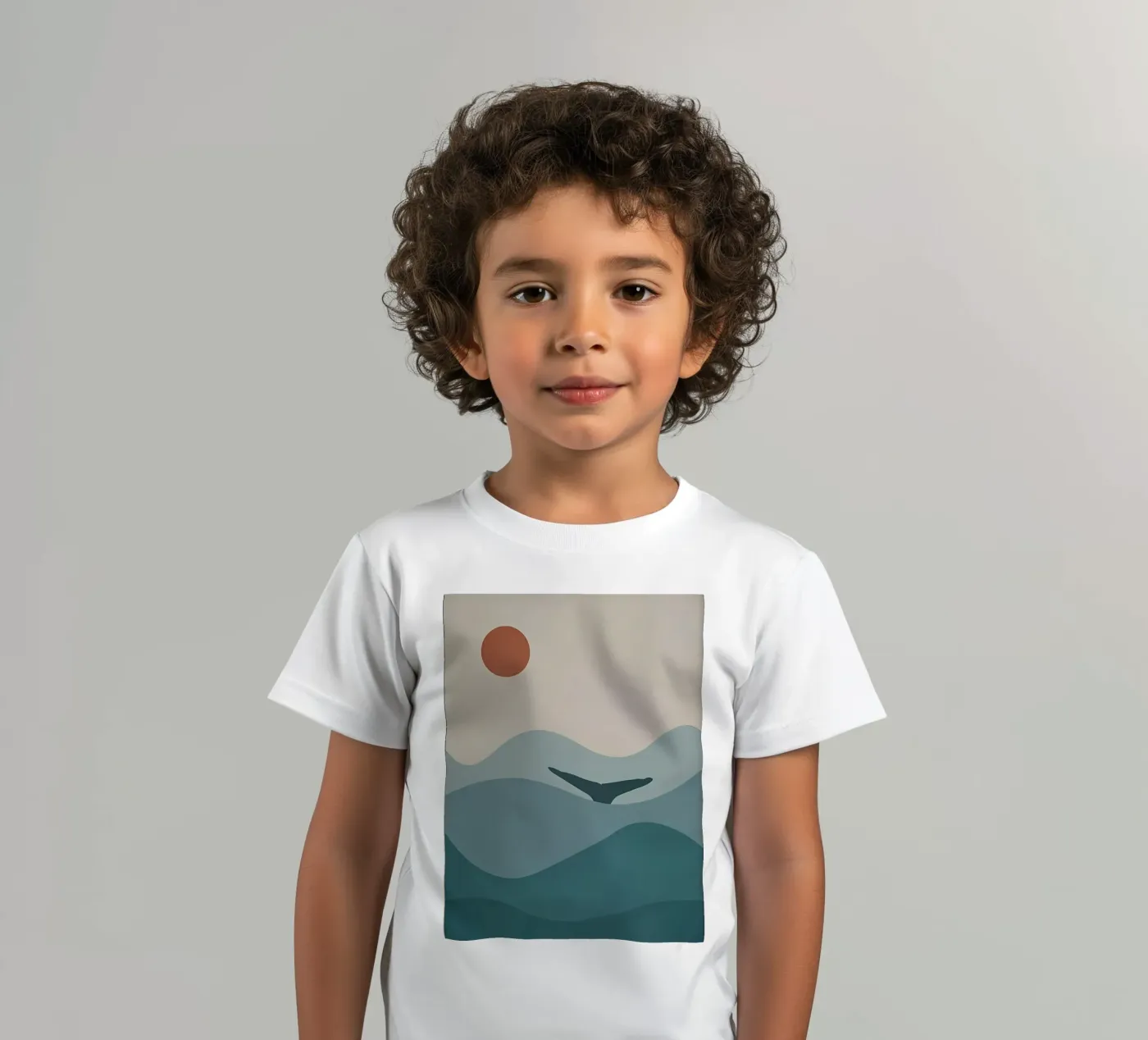 beach t-shirt bambini da bonglantrungmuoi