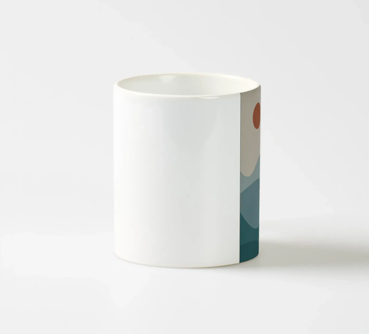 beach ceramic mug by bonglantrungmuoi