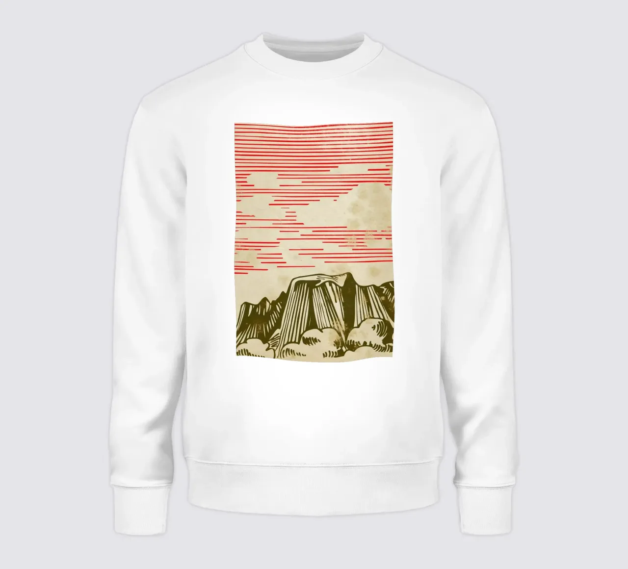 Karpathian Mountains Sweatshirt von Róbert Farkas